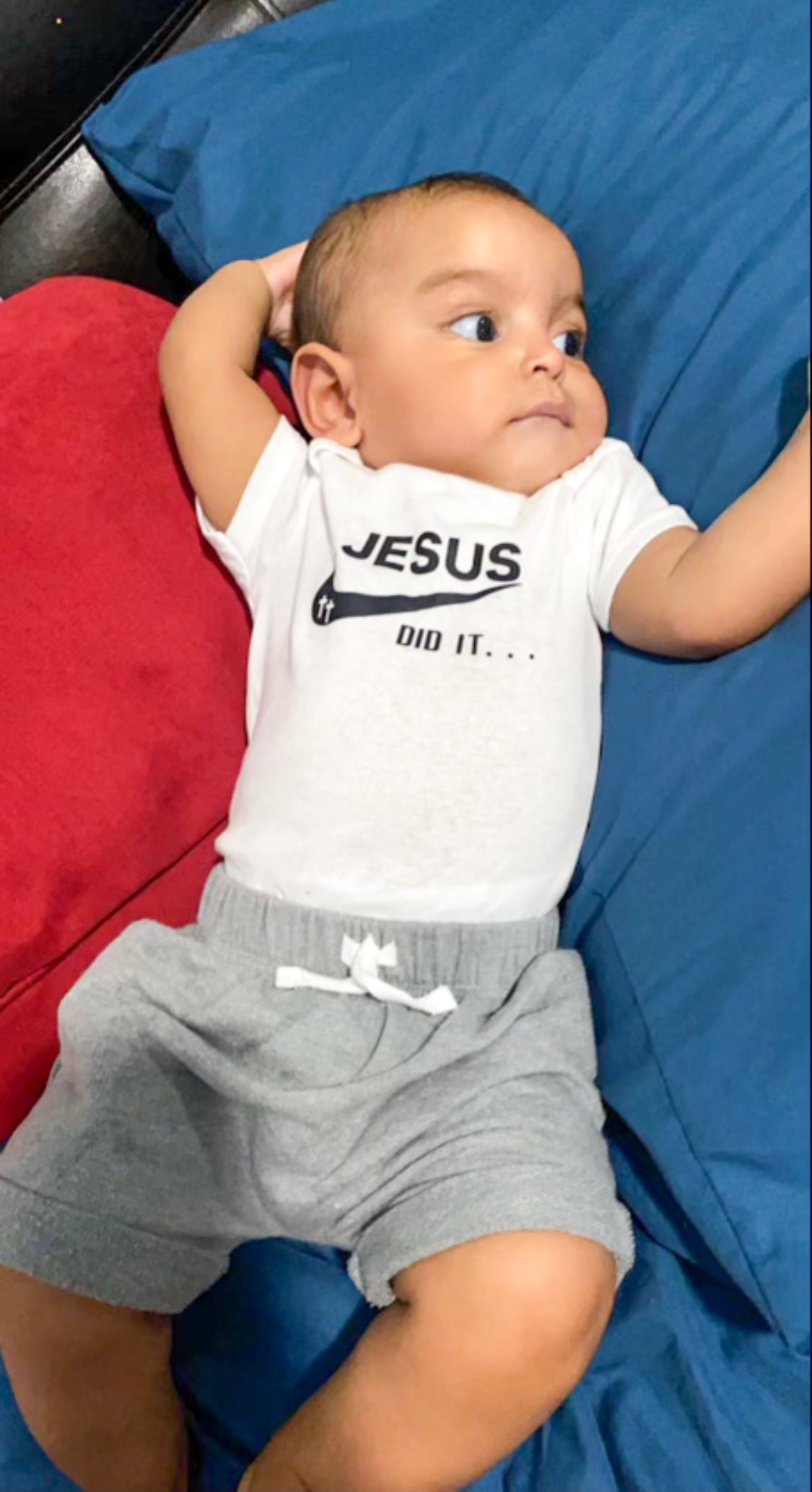 Jesus Did It Onesie