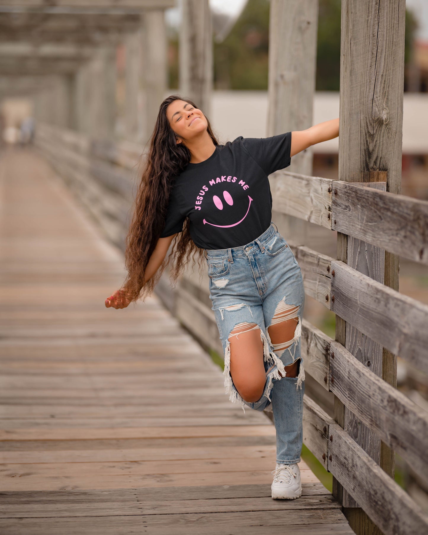 Jesus Makes Me Smile Shirt