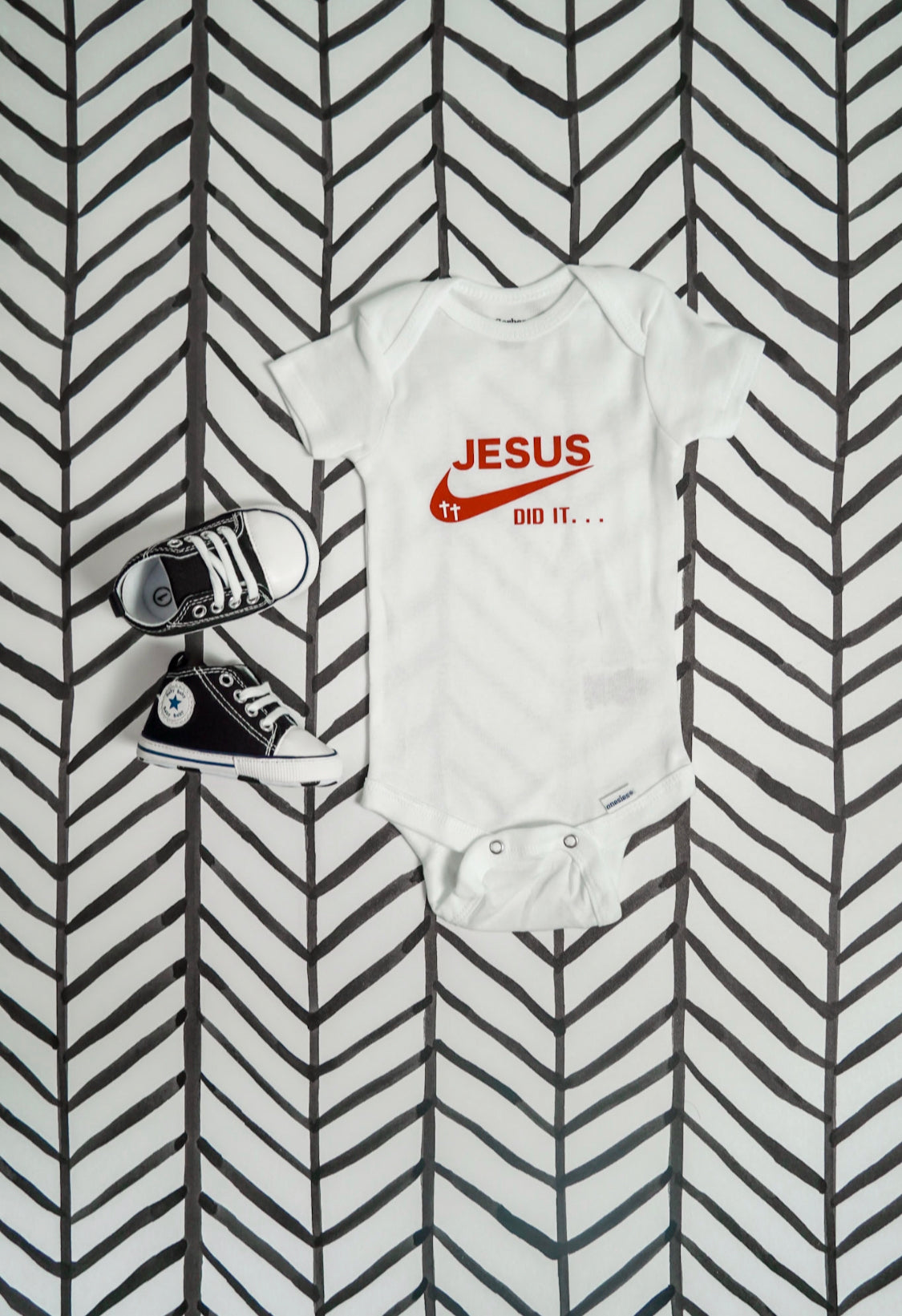 Jesus Did It Onesie