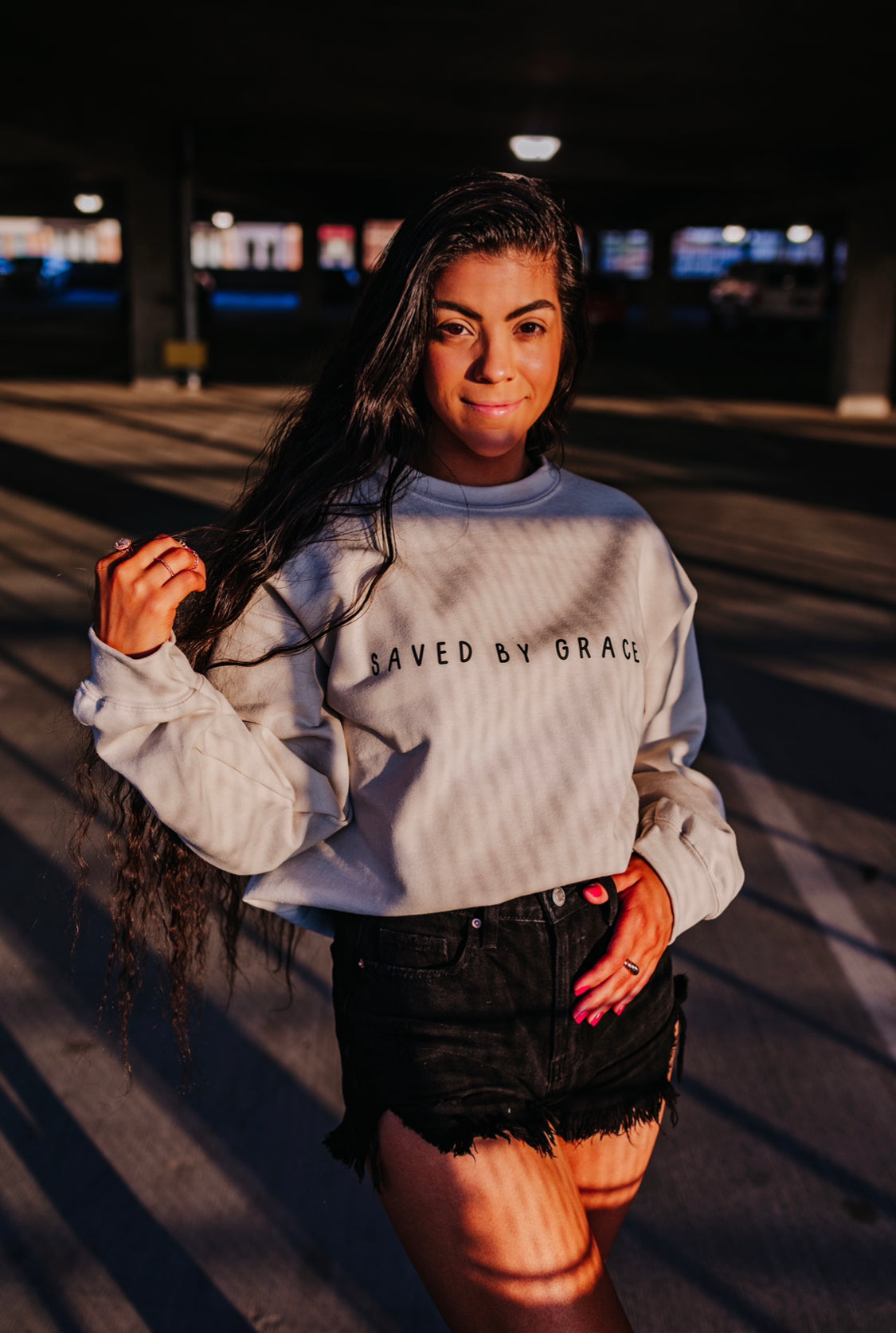 Saved By Grace Sweater