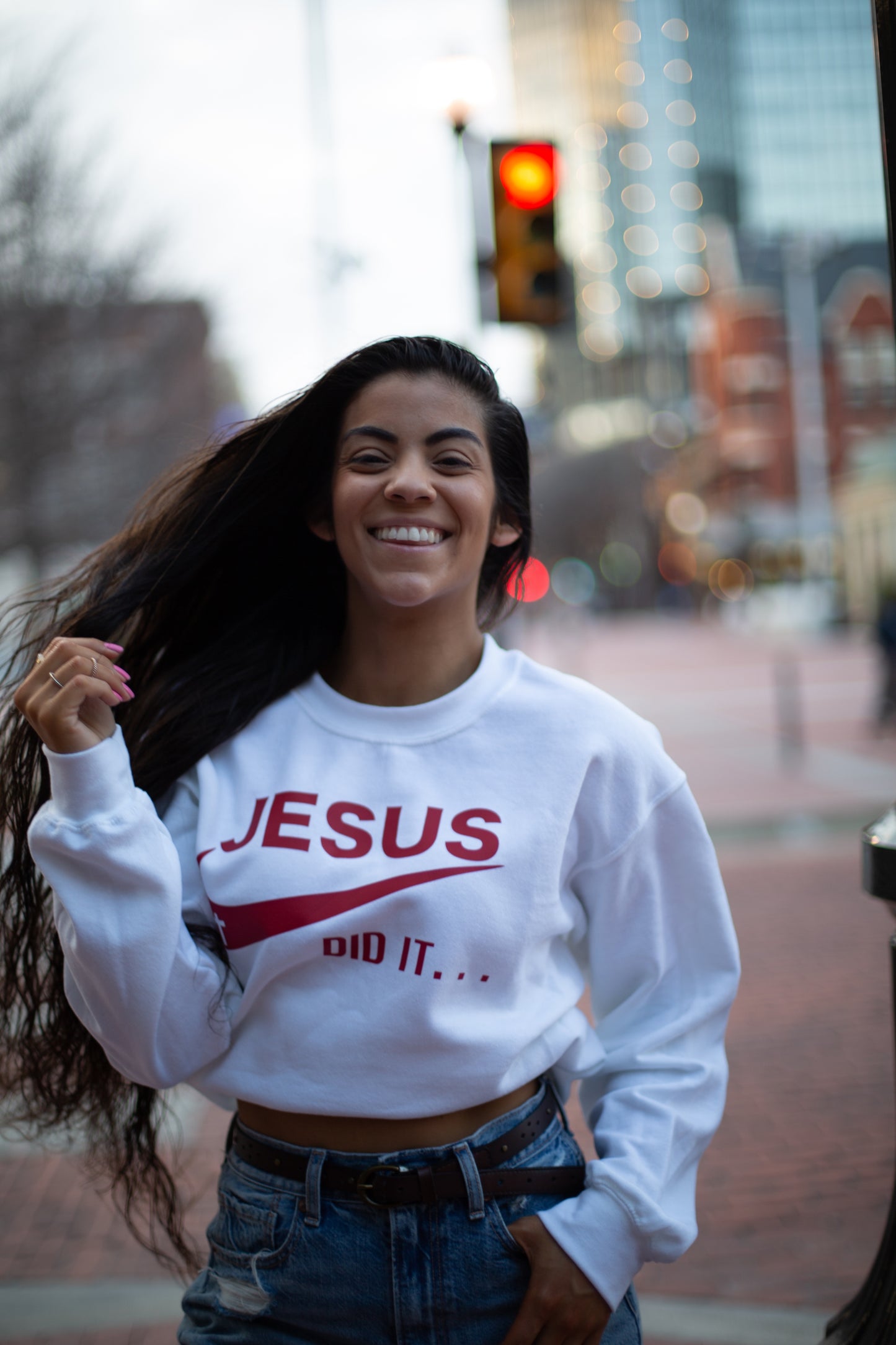 Jesus Did It Sweater