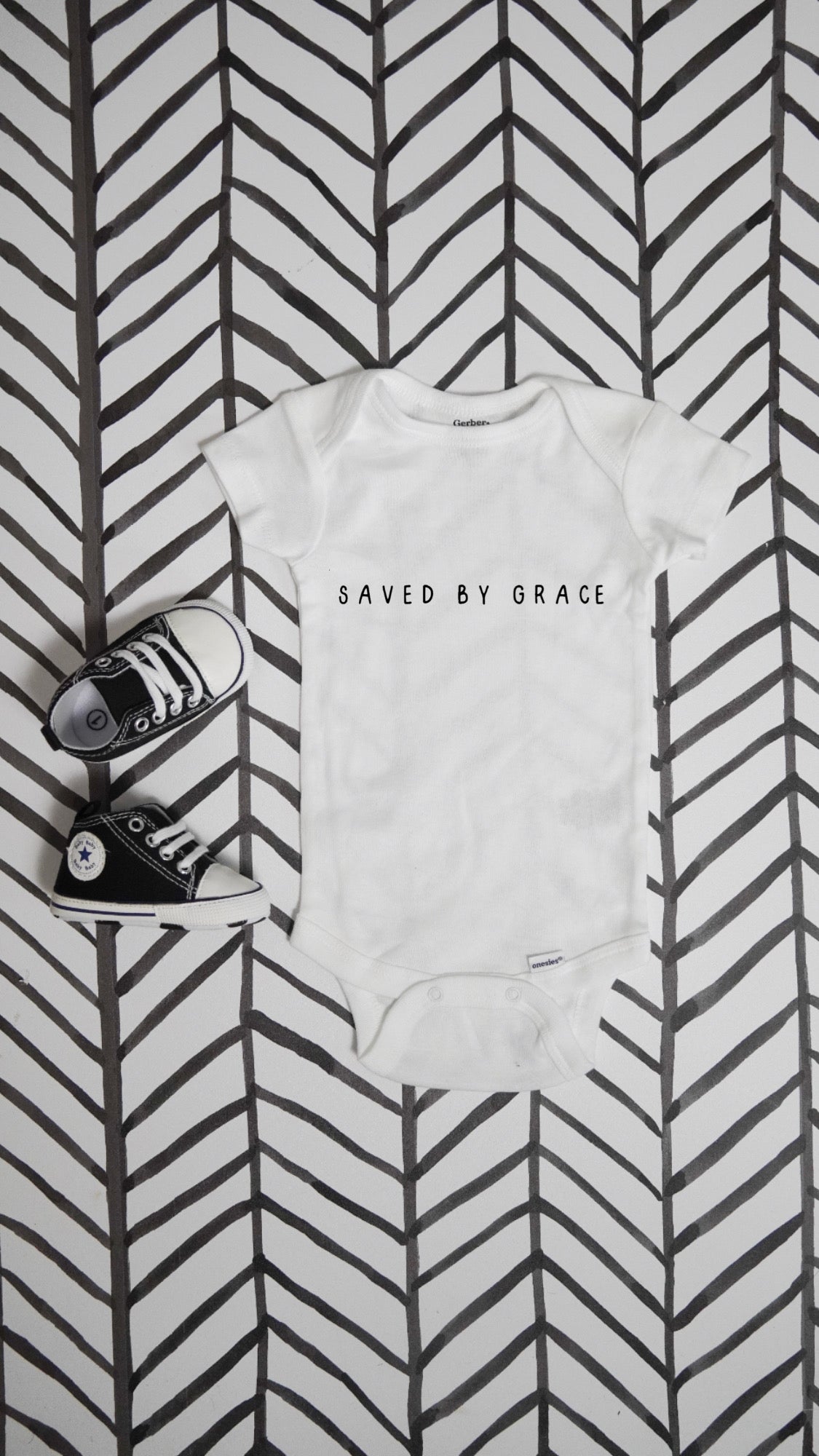 Saved by Grace Onesie