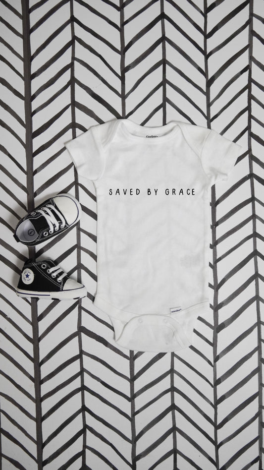 Saved by Grace Onesie