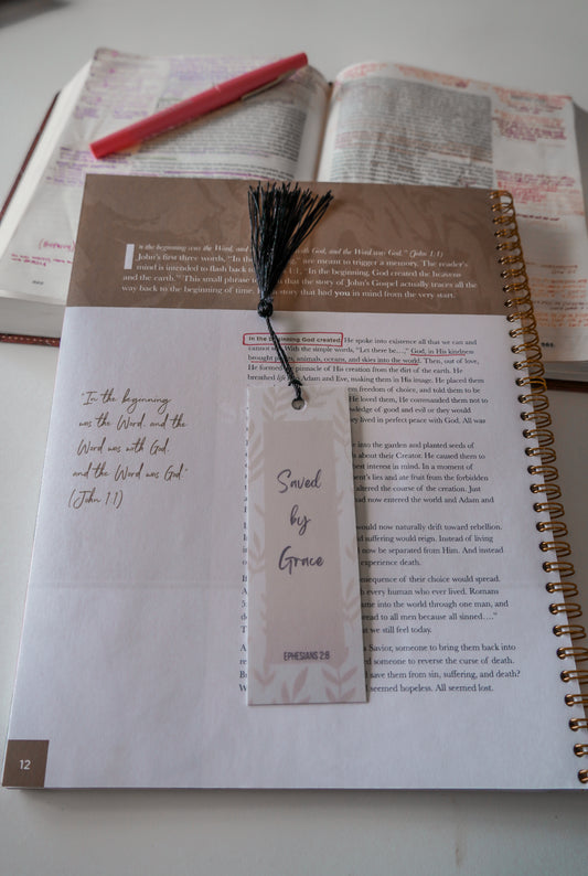 Saved by Grace Bookmark Set