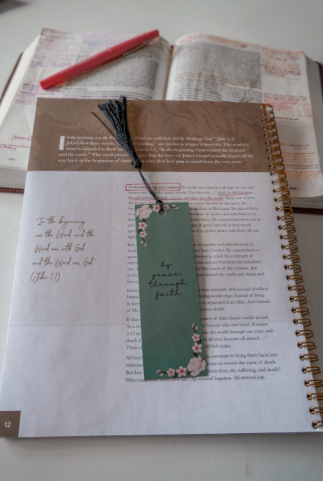 Saved by Grace Bookmark Set